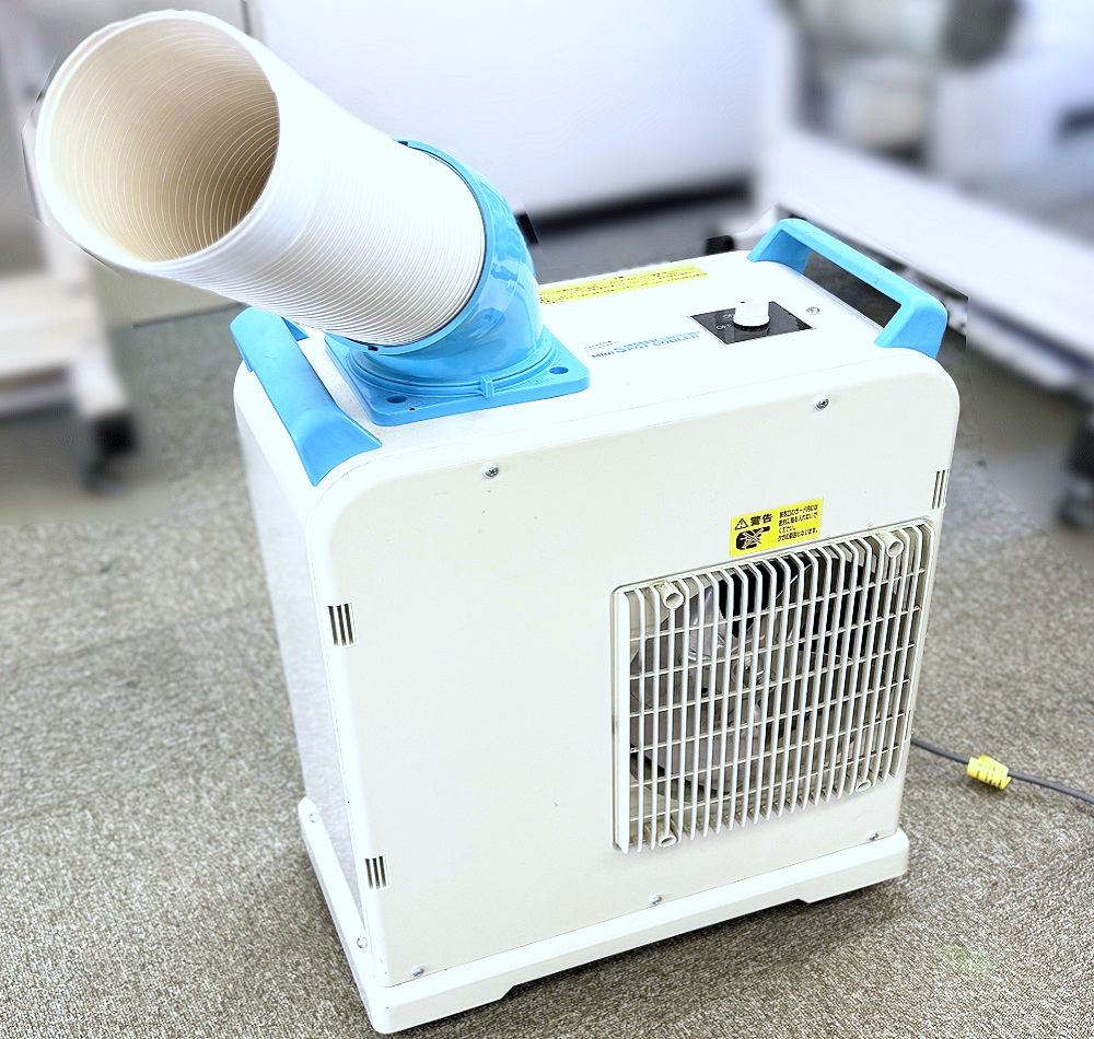 スポットクーラー：工場や作業場の熱中症対策として