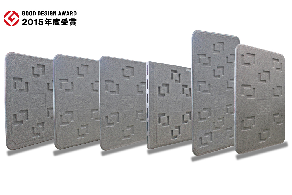 「ロジボード」全種：グッドデザイン賞を受賞したトラック輸送用緩衝スペーサー
