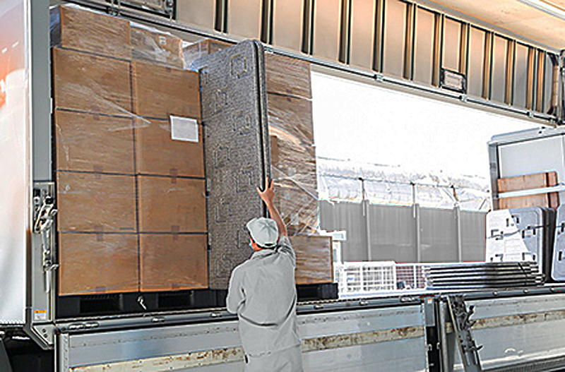 ロジボード使用例：5ｃｍ厚や4ｃｍ厚のロジボードと組み合わせて使用