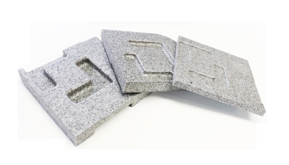 ロジボードカットサンプル：２ｃｍ・４ｃｍ・５ｃｍ厚みを各種ご用意