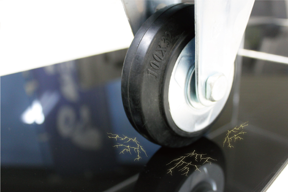 カイロン(※イメージ画像)：静電気をためずに逃がす導電性養生板　