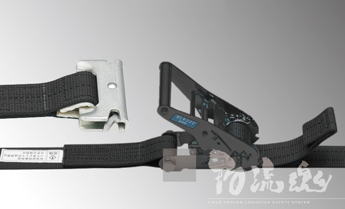 キトー ラッシングベルト(黒) 端末仕様:ワンピースフック(NP)[代引不可]